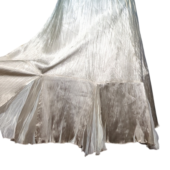 Komarov Luxury Designer Flare pleated Dress Size S - Picture 11 of 16